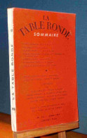 COLLECTIF - LA TABLE RONDE - REVUE MENSUELLE -No 112 AVRIL 1957 - Other & Unclassified