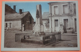 CARTE CHANNAY SUR LATHAN - 37 - MONUMENT AUX MORTS -SCAN RECTO/VERSO - 9 - Other & Unclassified