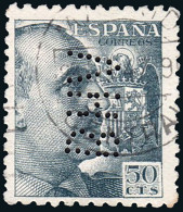 Madrid - Perforado - Edi O 927 - "BHA" Grande (Banco) - Usati