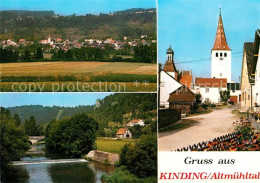 73104894 Kinding Panorama Stauwehr Ortsmotiv Kirche Kinding - Andere & Zonder Classificatie