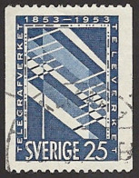 Schweden, 1953, Michel-Nr. 385, Gestempelt - Oblitérés