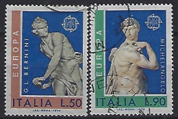 Italy 1974  Europa  (o) Mi.1440-1441 - 1971-80: Oblitérés