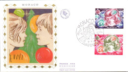 MONACO  FDC 1976 NOEL - FDC