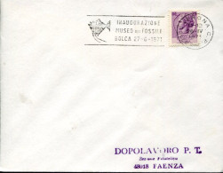 X0493 Italia, Special Postmark Verona 1971 For Exhibition Of The Fossil Museum,showing A Fossil Fish - Archéologie