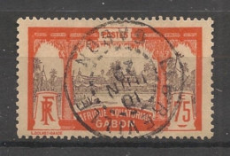 GABON - 1910-18 - N°YT. 62 - Libreville 75c Rouge-orange - Oblitéré / Used - Used Stamps