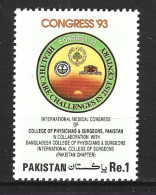 PAKISTAN. N°845 De 1993. Congrès De Médecine. - Medicine