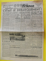 Journal L'Ouest France Du 6 Juin 1945. Guerre épuration De Gaulle Indochine Chine Laval Mayenne Syrie - Autres & Non Classés