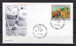 Italy 1978 Football Soccer World Cup Commemorative Cover 3rd Place Match Italy - Brazil - 1978 – Argentine