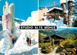 73104736 Mayrhofen Zillertal Studio Alte Muehle Bunte Eisberge Schnitzereien May - Sonstige & Ohne Zuordnung