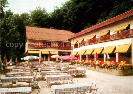 73104721 Bad Grund Hotel Restaurant Iberger Kaffeehaus Terrasse Bad Grund - Autres & Non Classés