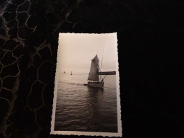 P-414 , Photo , Les Sables D'Olonne, Un Thonier Rentrant Au Port , Septembre 1936 - Boats