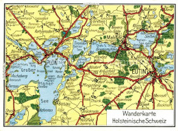 73104620 Holsteinische Schweiz Gebietswanderkarte Mit Ploen Und Eutin Holsteinis - Da Identificare