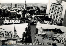 73104441 Wels Semperit Panorama Marktplatz Wels - Other & Unclassified