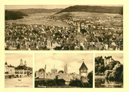 73104397 Tuttlingen Rathaus Panorama Schloss Muehlheim Hanberg Tuttlingen - Tuttlingen