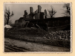 Lot Photos Visite Anciens Combattants Ruines Cabane Tour En Bois Village Montfaucon D'Argonne Meuse Années 1930 - Plaatsen