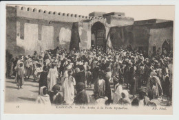 KAIROUAN - TUNISIE - FETE ARABE A LA PORTE DJELADINE - Túnez