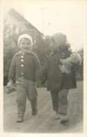 Children Portraits Souvenir Photo Ca. 9 X 14 Cm - Anonymous Persons