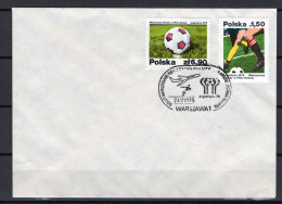 Poland 1978 Football Soccer World Cup Commemorative Cover, Departure Of The Poland Team - 1978 – Argentine