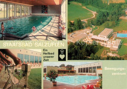 73103917 Bad Salzuflen Hallenbad Fitnes Freibad Fliegeraufnahme Bad Salzuflen - Bad Salzuflen