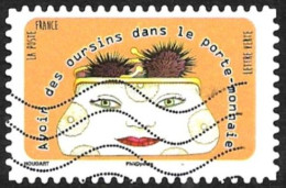FRANCE 2016 -  AA  1314 - FAvoir Des Oursins Dans Le Porte Monnaie  -  Oblitéré - Usati