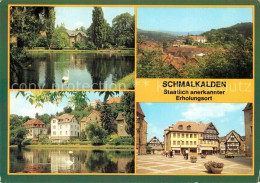 73103549 Schmalkalden Neuer Teich Schloss Wilhelmsburg Altmarkt Schmalkalden - Schmalkalden