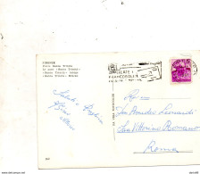 1961  CARTOLINA CON ANNULLO  FIRENZE       + TARGHETTA - 1961-70: Poststempel