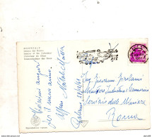 1961  CARTOLINA CON ANNULLO  PALERMO        + TARGHETTA - 1961-70: Poststempel