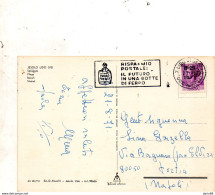 1971  CARTOLINA CON ANNULLO  JESOLO       + TARGHETTA - 1971-80: Poststempel