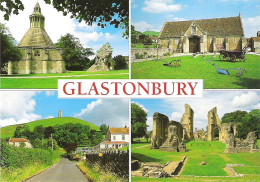 SCENES FROM GLASTONBURY, SOMERSET, ENGLAND. UNUSED POSTCARD My5 - Other & Unclassified