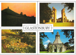 SCENES FROM GLASTONBURY, SOMERSET, ENGLAND. UNUSED POSTCARD My5 - Otros & Sin Clasificación