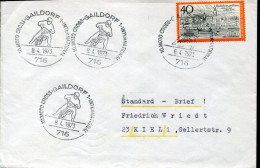 X0497 Germany, Cover Circuled 1973 Moto Cross Gaildorf, - Motorbikes