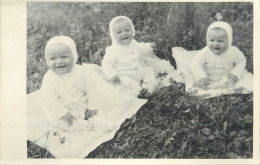 Children Portraits Birthday Souvenir Photo Ca. 9 X 14 Cm Babies Bebes - Anonymous Persons