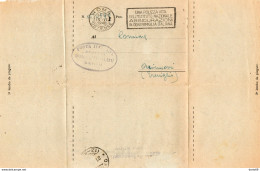 1948 LETTERA  CON ANNULLO ROMA OSTIENSE + TARGHETTA UNA POLIZZA VITA - 1946-60: Poststempel