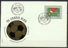 Switzerland 1979 Football Soccer World Cup, FIFA Commemorative Cover - 1978 – Argentina