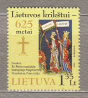 LITHUANIA 2012 Christianity Anniversary MNH(**) Mi 1102 #Lt860 - Lithuania