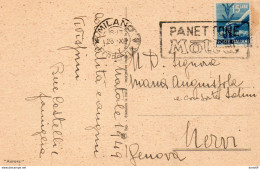 1948  CARTOLINA CON ANNULLO  MILANO       +  TARGHETTA - 1946-60: Poststempel