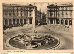 1950 CARTOLINA CON ANNULLO  ROMA   + TARGHETTA - Altri Monumenti, Edifici