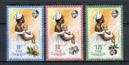 Gambia 1976. Yvert 327-29 ** MNH. - Gambie (1965-...)