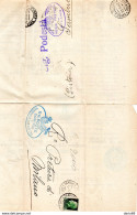 1942 LETTERA CON ANNULLO SAMBUCA  PISTOIESE - Poststempel