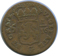 1803 BATAVIA 1 DUIT NIEDERLANDE OSTINDIEN #AE850.27.D.A - Indie Olandesi