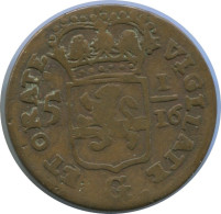 1803 BATAVIA 1 DUIT NIEDERLANDE OSTINDIEN #AE850.27.D.A - Dutch East Indies