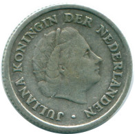 1/10 GULDEN 1956 NETHERLANDS ANTILLES SILVER Colonial Coin #NL12101.3.U.A - Niederländische Antillen