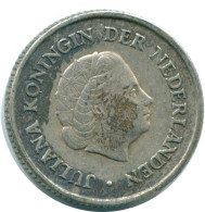 1/4 GULDEN 1963 NETHERLANDS ANTILLES SILVER Colonial Coin #NL11220.4.U.A - Antille Olandesi