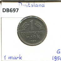 1 DM 1950 G BRD ALLEMAGNE Pièce GERMANY #DB697.F.A - 1 Mark