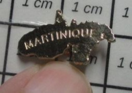 SP14 Pin's Pins / Beau Et Rare / AUTRES / METAL JAUNE ILE ANTILLES MARTINIQUE - Autres & Non Classés