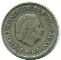1/4 GULDEN 1956 ANTILLAS NEERLANDESAS PLATA Colonial Moneda #NL10941.4.E.A - Niederländische Antillen
