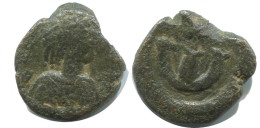 ANASTASIUS I PENTANUMMIUS COOPER BYZANTINISCHE Münze  1.6g/12mm #AB434.9.D.A - Byzantinische Münzen