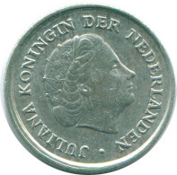 1/10 GULDEN 1966 NETHERLANDS ANTILLES SILVER Colonial Coin #NL12734.3.U.A - Niederländische Antillen