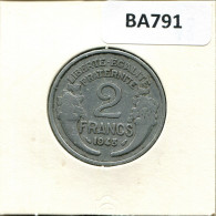 2 FRANCS 1948 FRANCIA FRANCE Moneda #BA791.E.A - 2 Francs