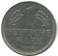 1 DM 1974 D WEST & UNIFIED GERMANY Coin #AG319.3.U.A - 1 Marco